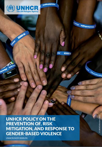 Cover of UNHCR Policy on the Prevention of, Risk Mitigation and Response to Gender-based Violence, 2020