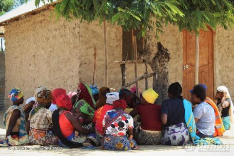 Mozambique. Focus group discussions with displaced families returning to Palma, Cabo Delgado 
