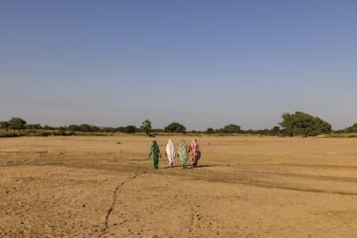 women walking