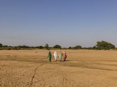 women walking