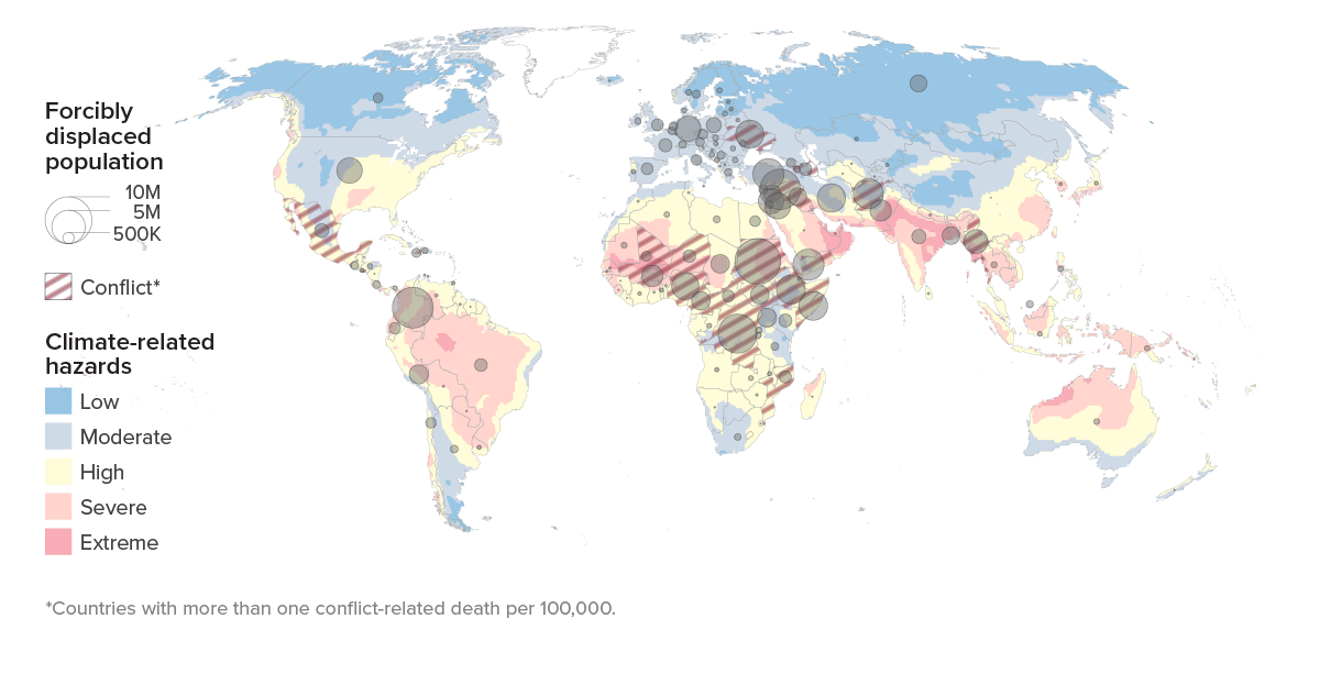 map climate