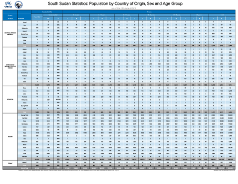 South Sudan: Refugee statistics population | Global Focus