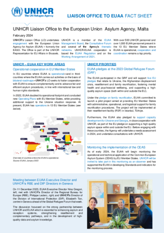 Liason Office To EUAA: Bi-annual Factsheet | Global Focus