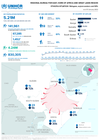 Ethiopia situation: Population Dashboard | Global Focus