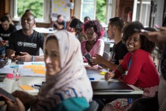 UNHCR’s Albert Einstein German Academic Refugee Initiative (DAFI) programme – mostly funded by Germany – has supported 15,500 young refugees in 51 countries with university scholarships since its inception in 1992.