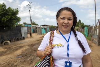 For her lifetime’s work helping children recover from sexual exploitation in Colombia's Caribbean coastal region, Mayerlin Vegara Perez, 45, has been named UNHCR’s Nansen Refugee Award Laureate 2020.